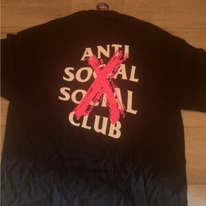 Anti Social Social Club Black T-Shirt